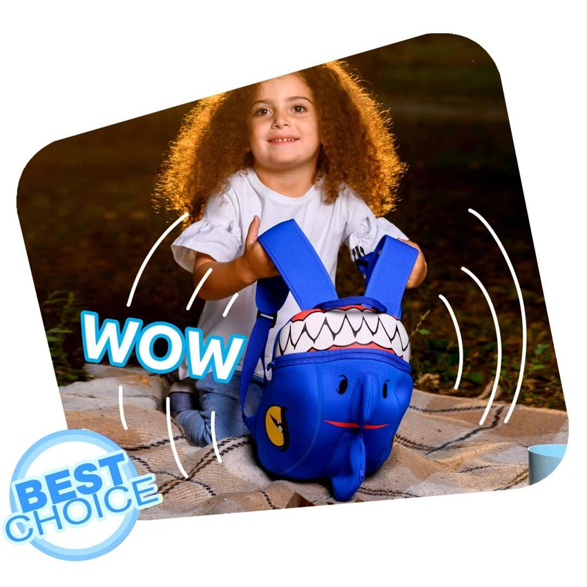 Dino Children Rugzak - Blue