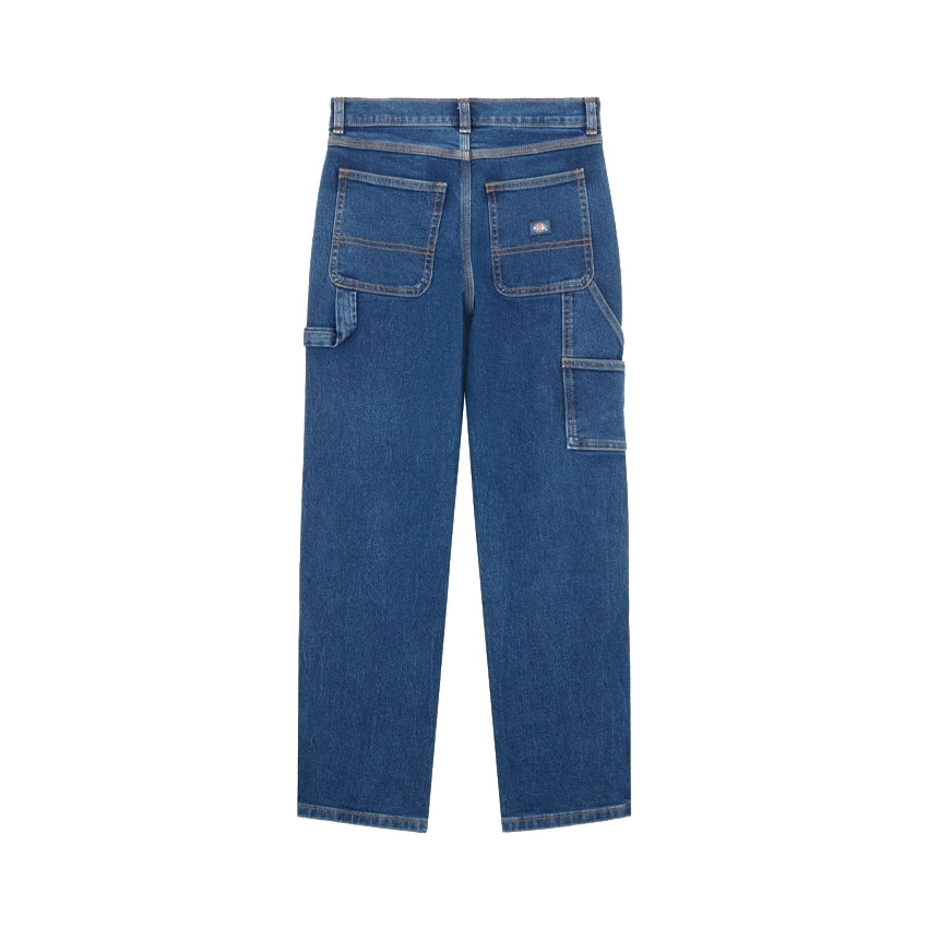 Boys Denim Carpenter Pant - Mid Wash