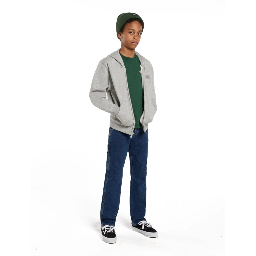 Boys Denim Carpenter Pant - Mid Wash