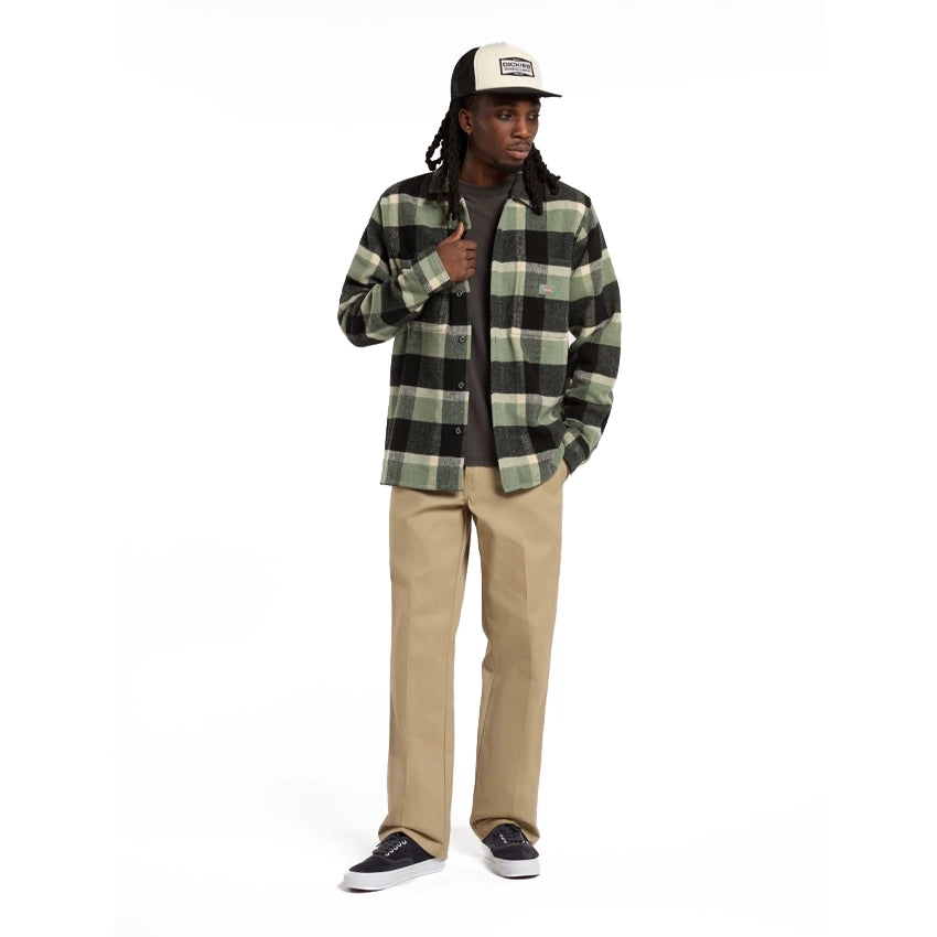 Plaid Coaling LS Shirt - Sea Spay
