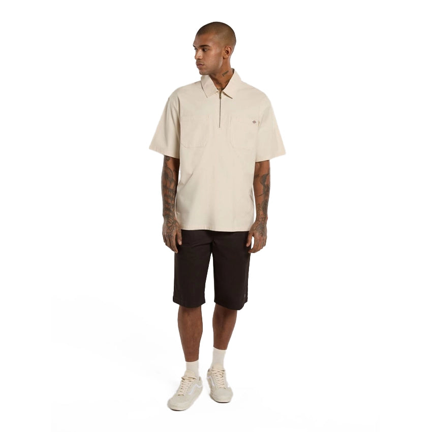 Ranch QZ T-shirt - Whitecap Grey