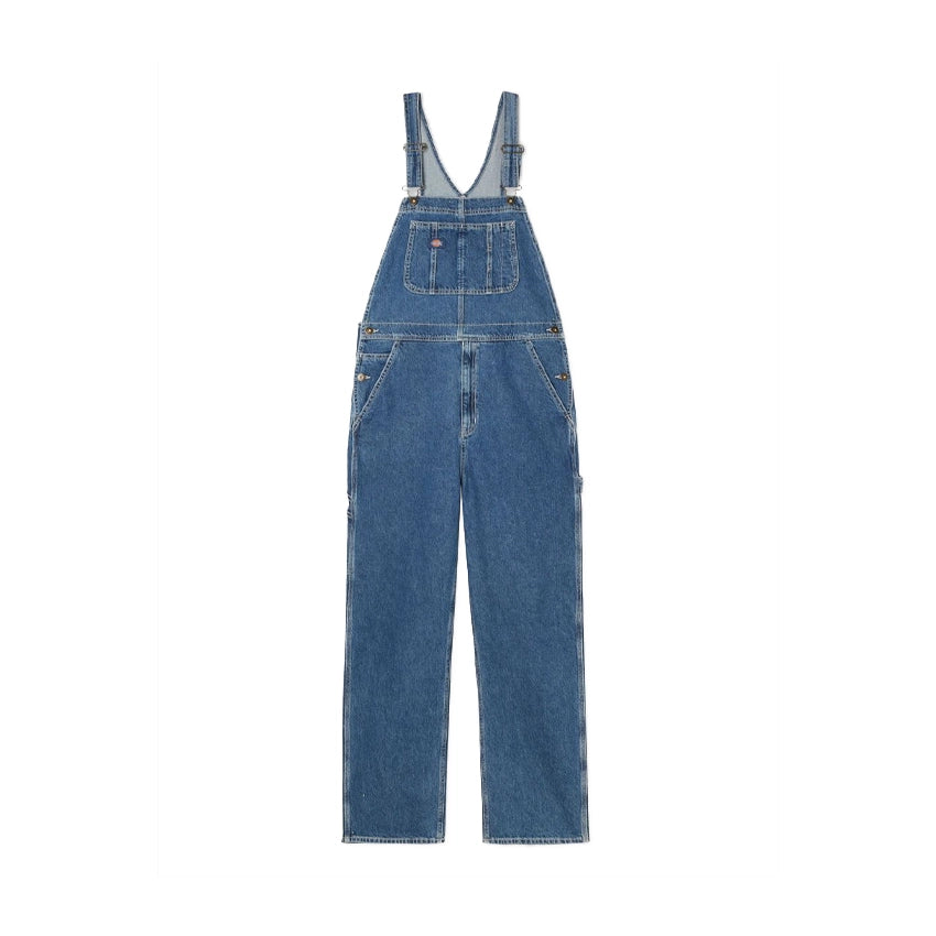 Classic Denim Bib Pant - Classic Blue