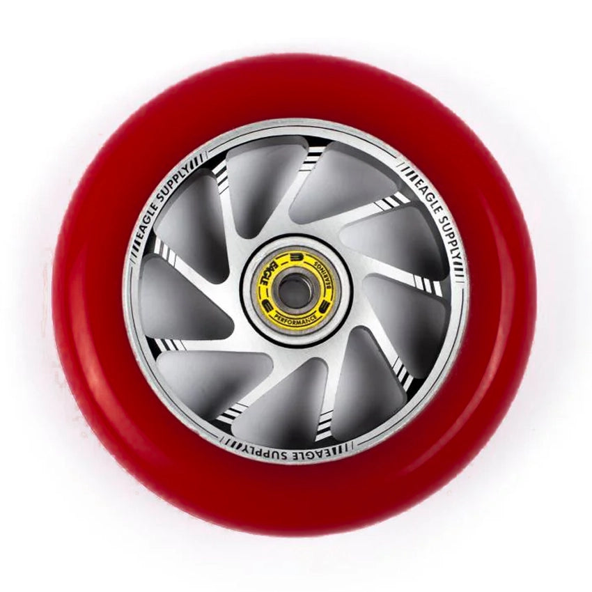Team Core 120mm Stuntstep Wielen - Silver