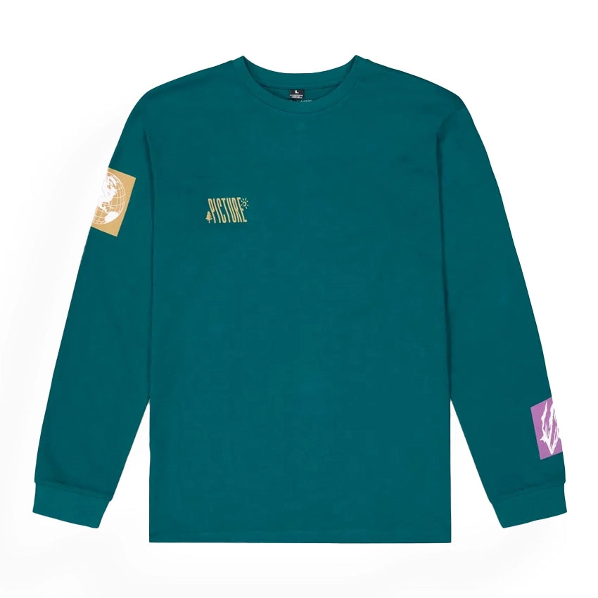 Kawa LS T-shirt - Deep Water