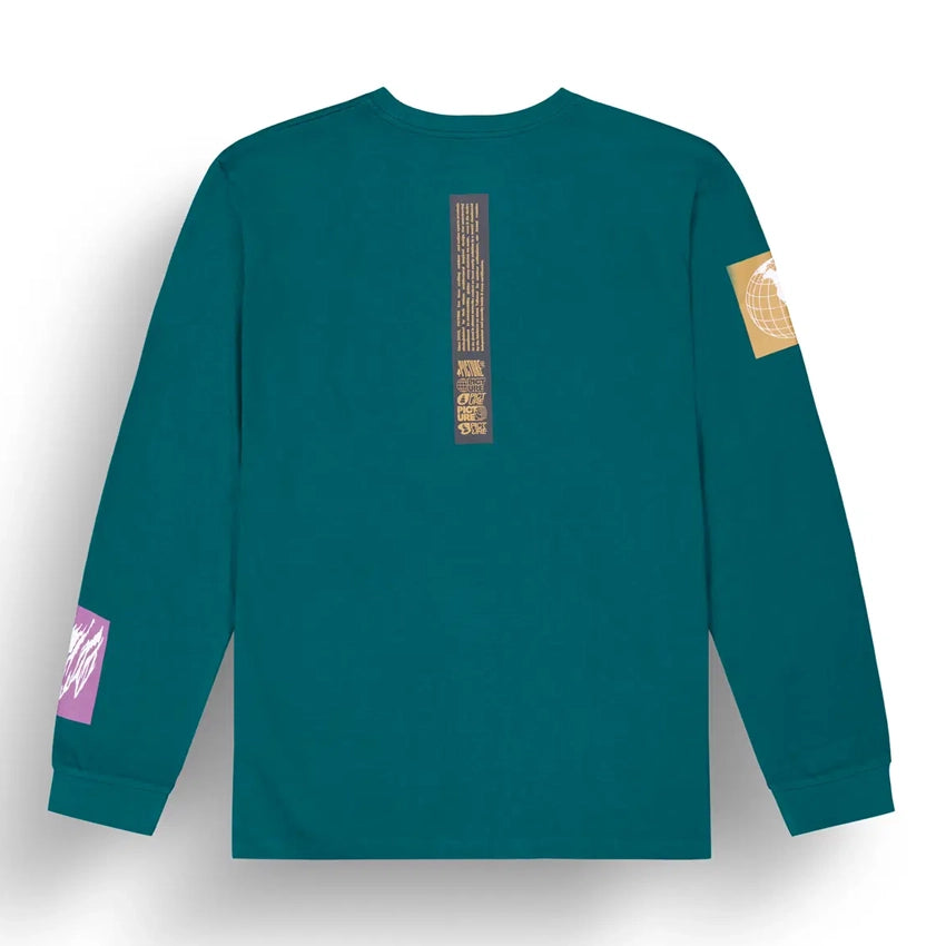 Kawa LS T-shirt - Deep Water