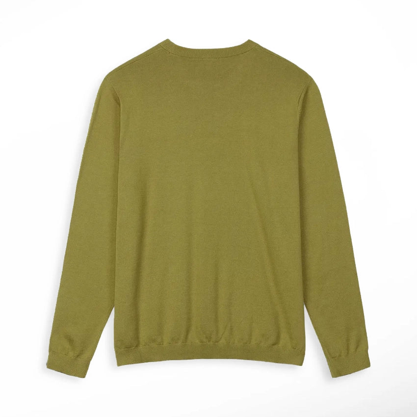 Lyrok Knit Sweater - Army Green