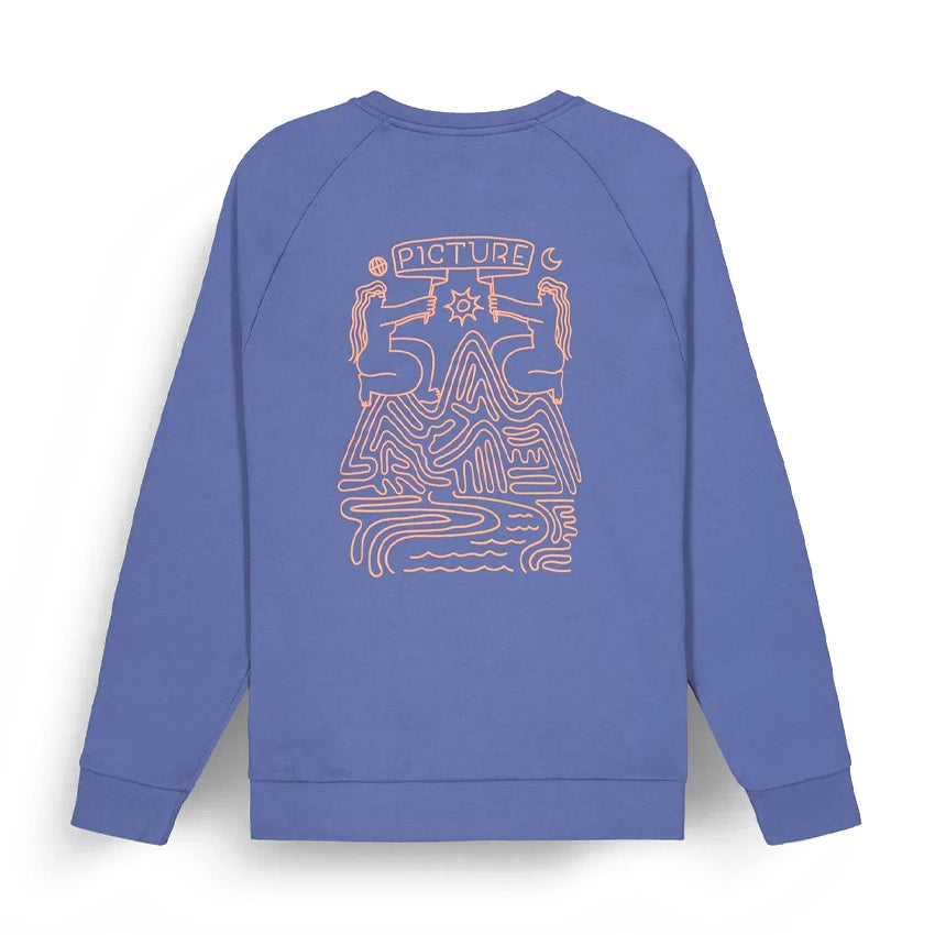 Terra Crew Sweatshirt - Skipper Blue