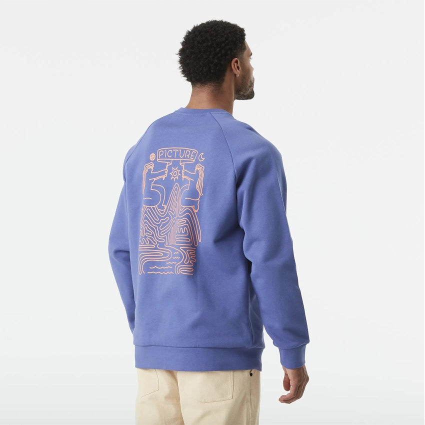 Terra Crew Sweatshirt - Skipper Blue