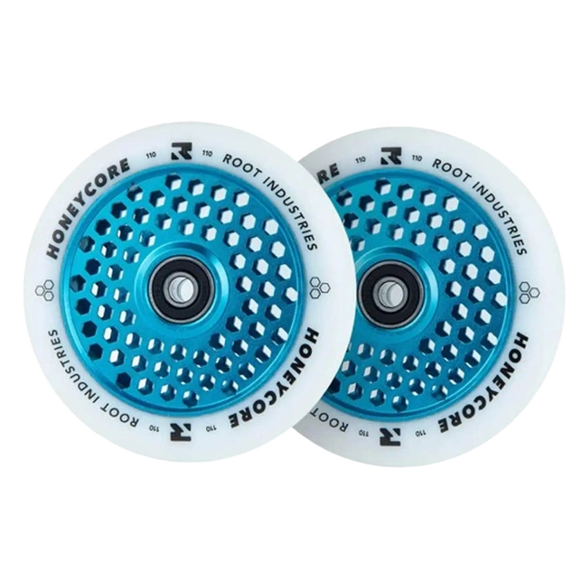 Honeycore Wit 110mm Stuntstep Wiel (2-pack)