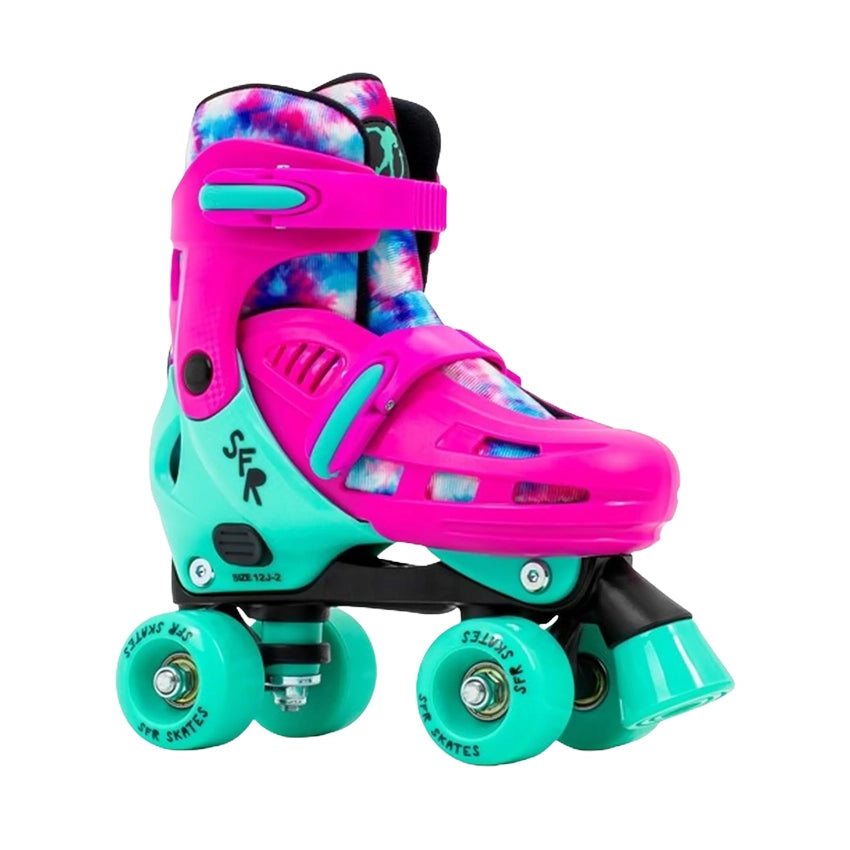 Hurricane IV Adjustable Quad Skates - Tie Dye