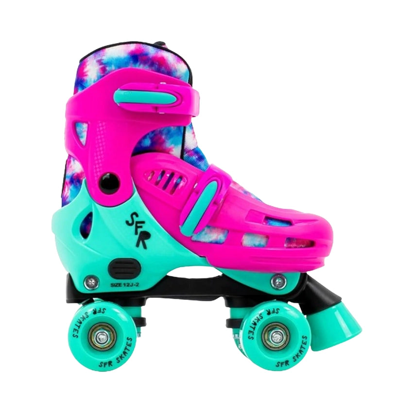 Hurricane IV Adjustable Quad Skates - Tie Dye