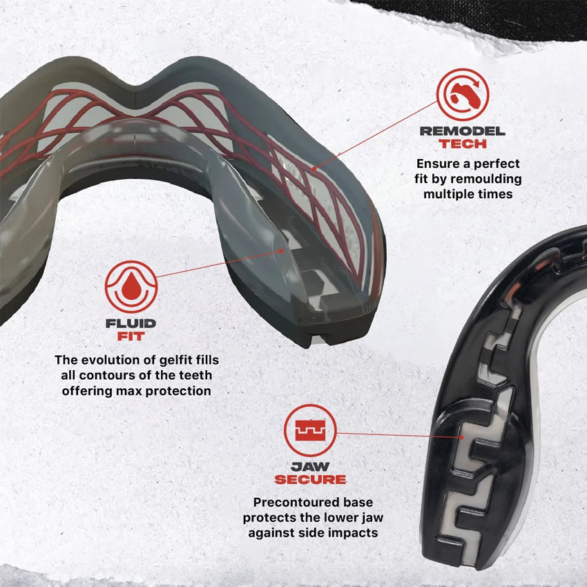 Nitro Mouthguard Adult - Black