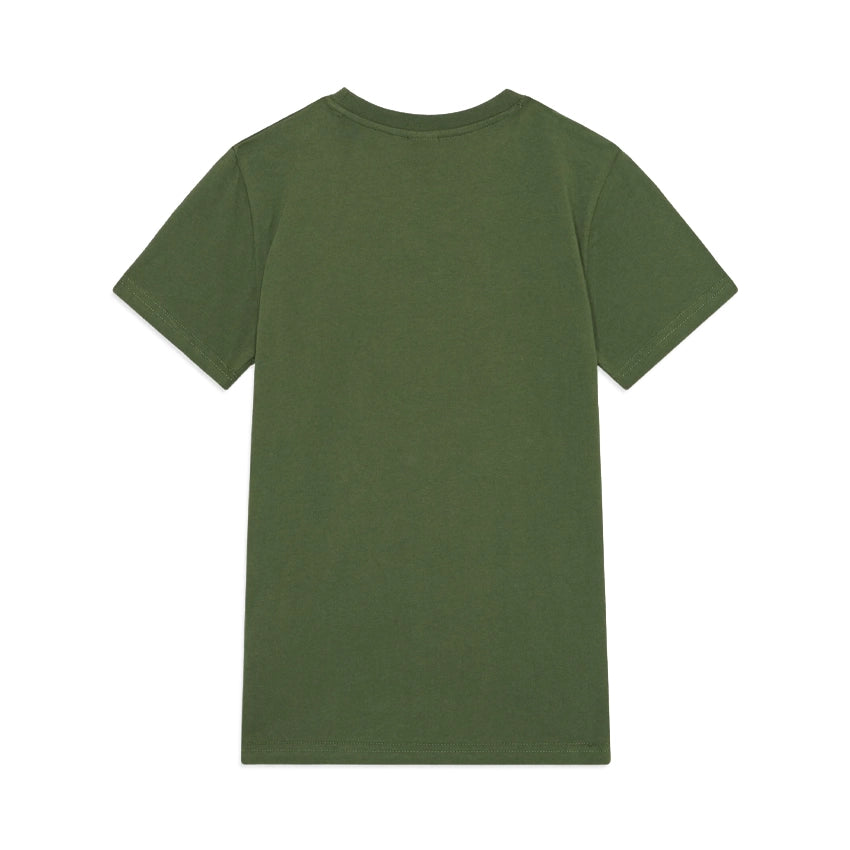 Youth Hand Dot Front T-Shirt - Dark Moss