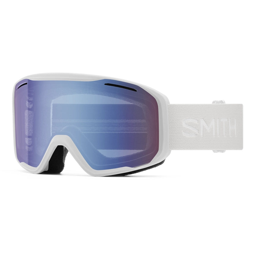 Blazer Goggles - White/Blue Sensor Mirror Lens
