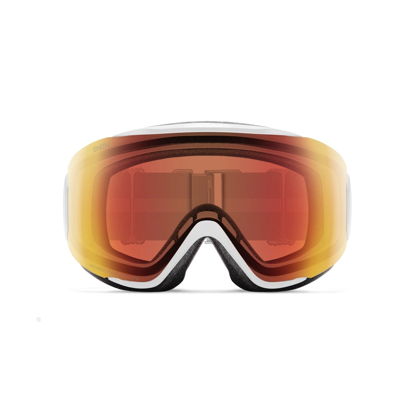 Moment Goggles - White Vapor + ChromaPop™ Pro Photochromic Red Mirror Lens