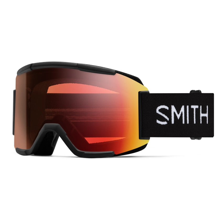 Squad Goggle - Black - ChromaPop™ Pro Photochromic Red Mirror Lens