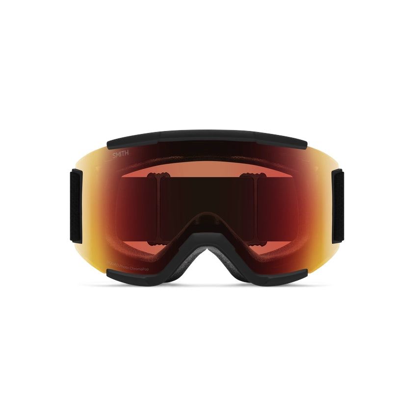 Squad Goggle - Black - ChromaPop™ Pro Photochromic Red Mirror Lens