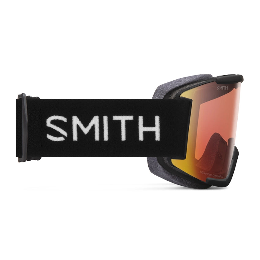Squad Goggle - Black - ChromaPop™ Pro Photochromic Red Mirror Lens