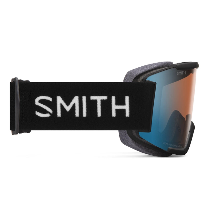 Squad Goggles - Black - ChromaPop™ Pro Photochromic Blue Mirror Lens