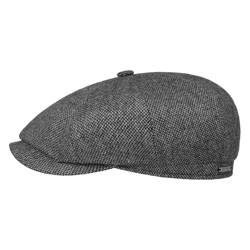 Hatteras Wool Flatcap - Anthra/Black