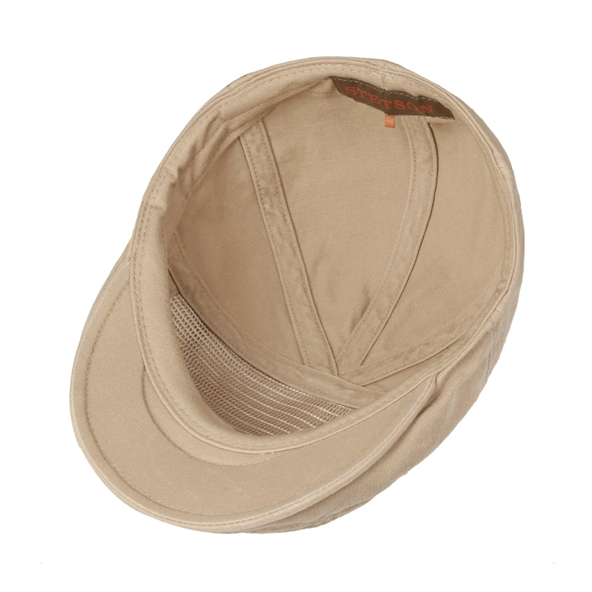 Paradise Cotton Flatcap - Beige
