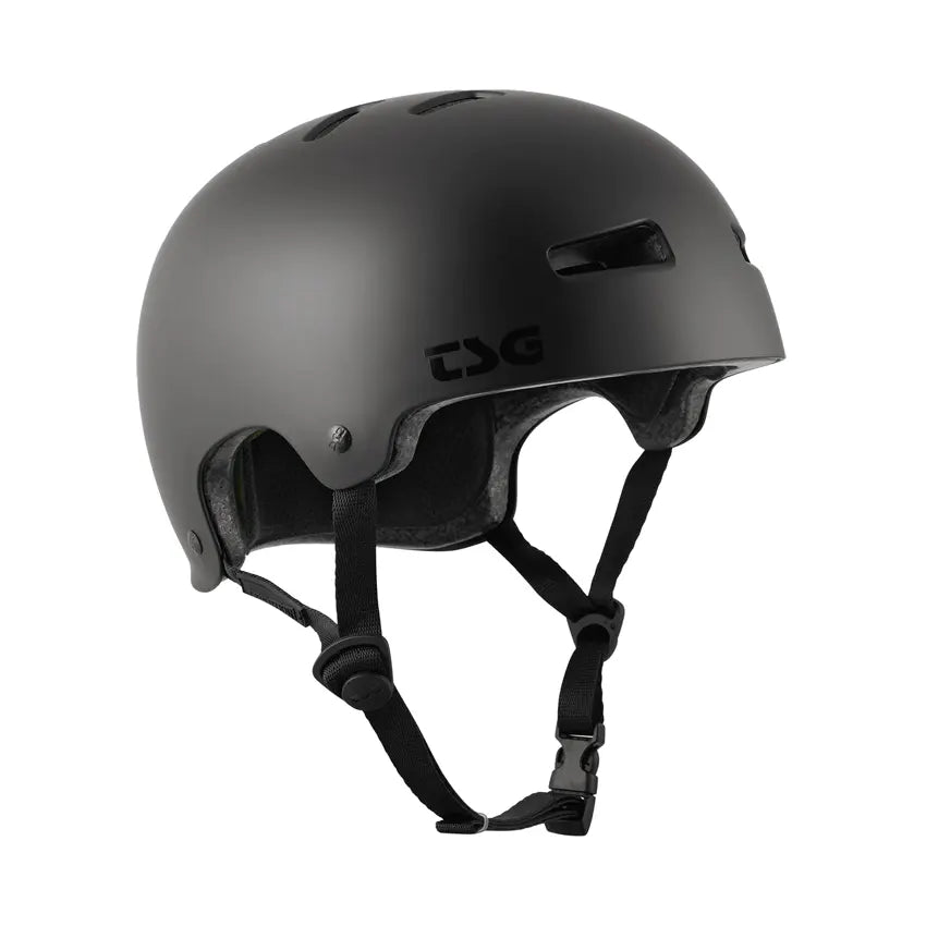 Evolution Helm - Satin Dark Black