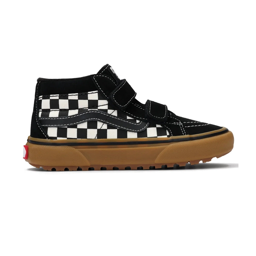 Youth MTE Sk8-Mid Schoenen - Reissue v Checkerboard Black