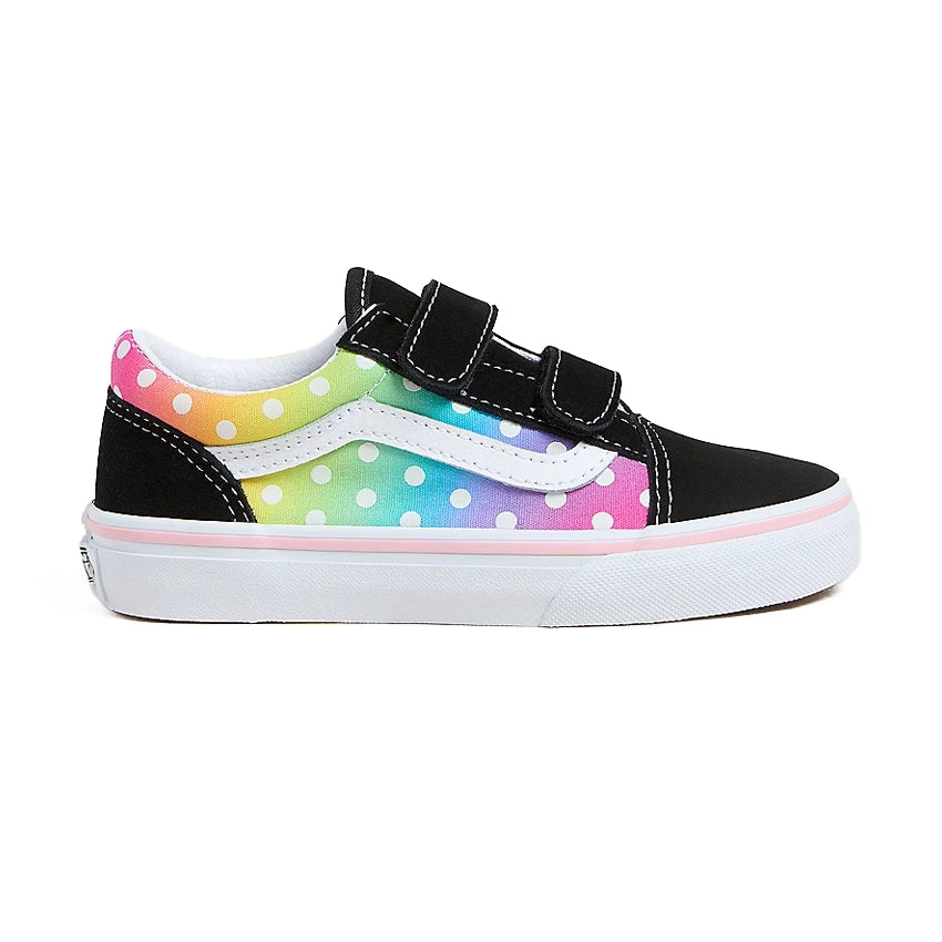 Youth Old Skool V Polka Dots - Black/Multi