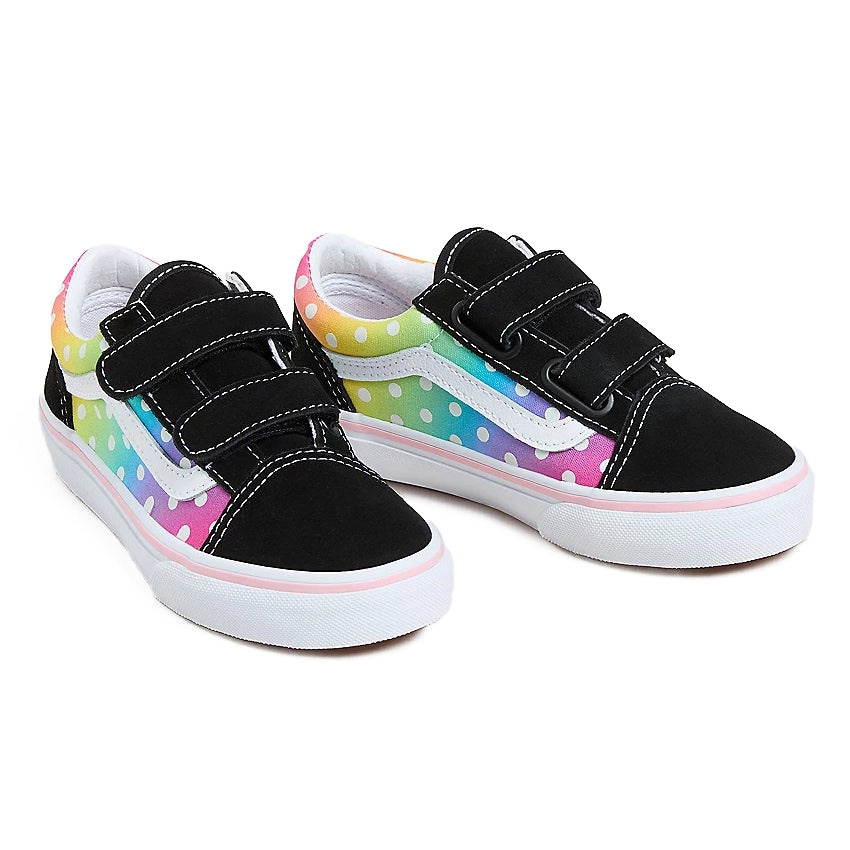 Youth Old Skool V Polka Dots - Black/Multi