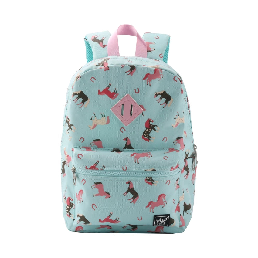 Oriole Rugzak - Bleached Aqua & Paarden