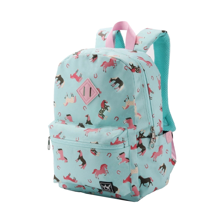 Oriole Rugzak - Bleached Aqua & Paarden