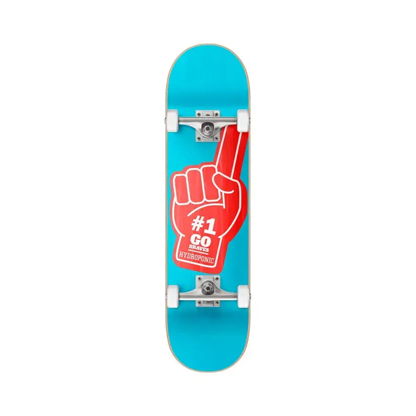 Hand Co 8.0 inch Skateboard Complete - Cyan