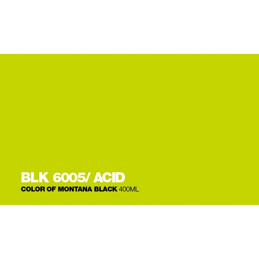 Black 400ml - BLK6005 Acid 