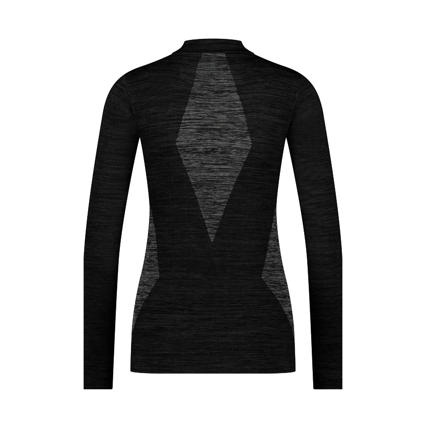 Women Technical Thermo Shirt L/S - Black S