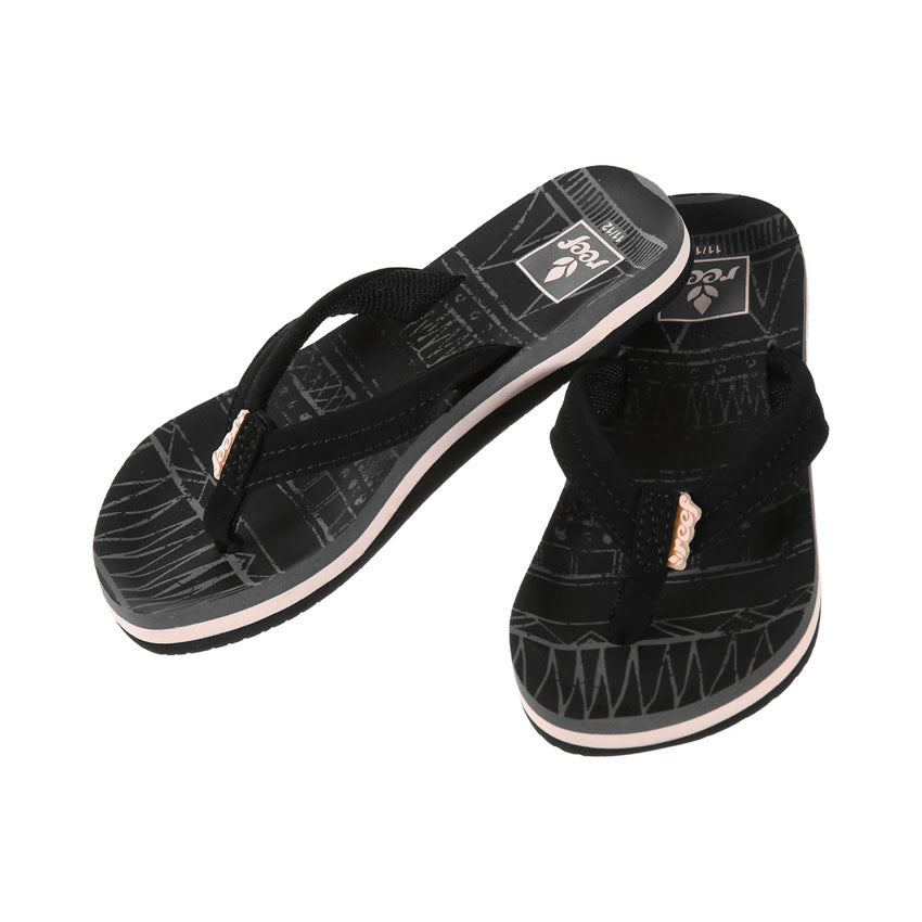 Little Ahi Light Slippers - Black