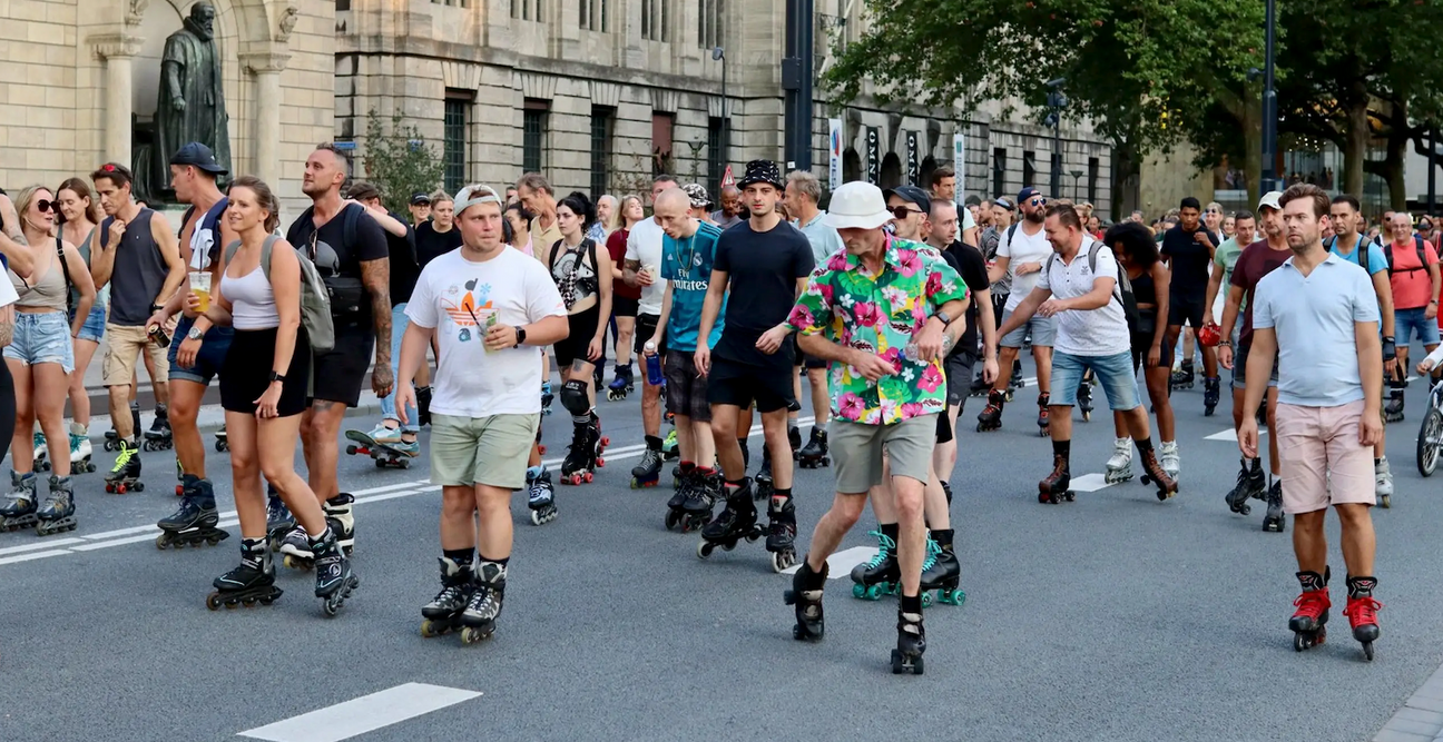 Rollerdam is terug: Wednesdaynightskate door Rotterdam