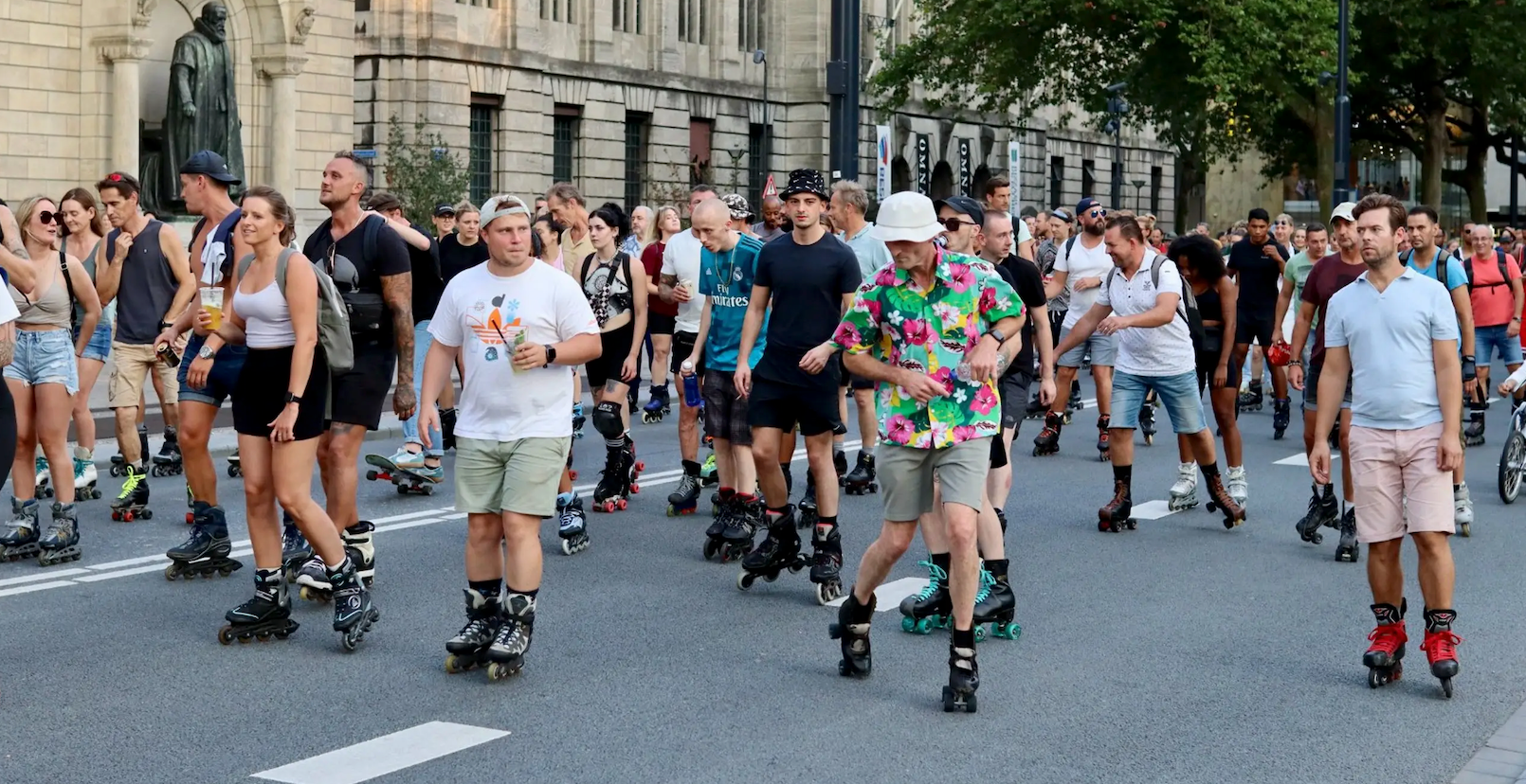 Rollerdam is terug: Wednesdaynightskate door Rotterdam