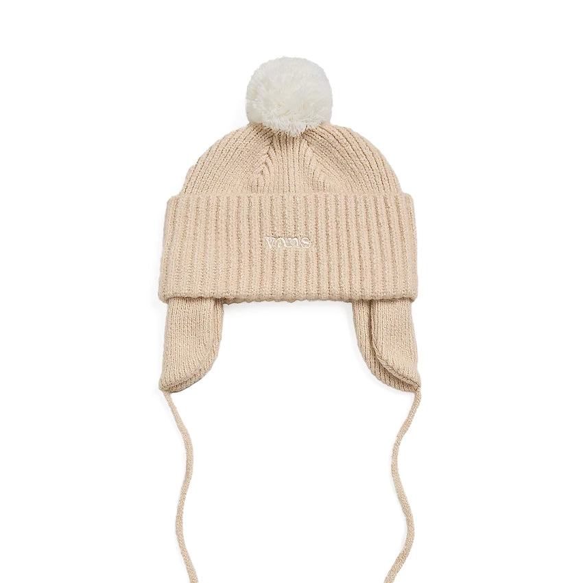 66 Earflap Pom Beanie