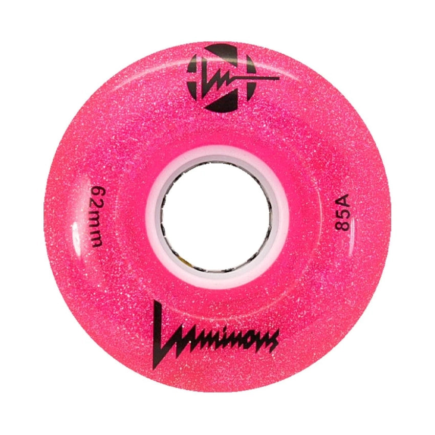 62mm/85A LED Rollerskate Wielen (4-Pack)