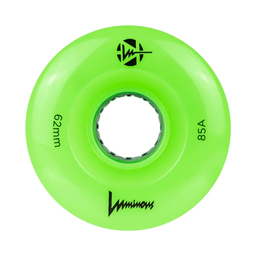 62mm/85A LED Rollerskate Wielen (4-Pack)