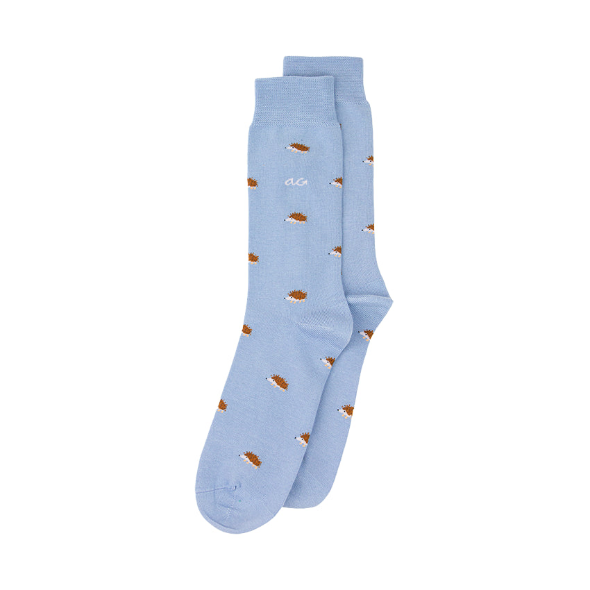 Hedgehogs Sokken - Light Blue