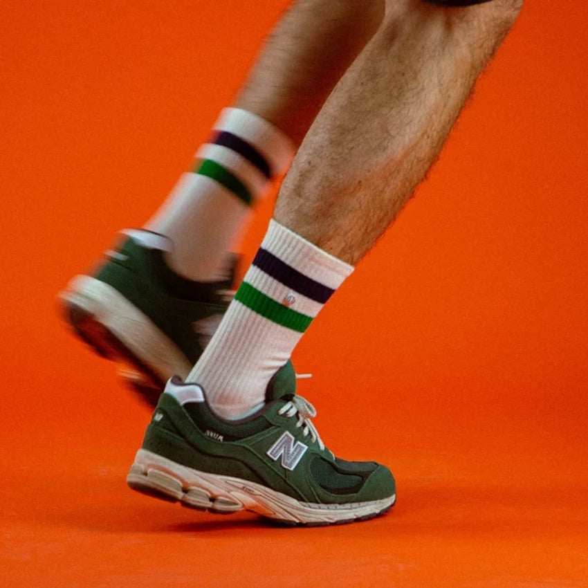 Athletic Stripes Sokken - Green