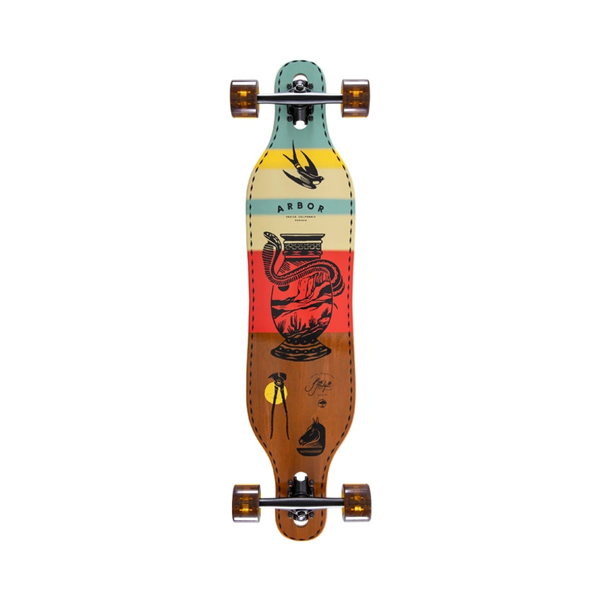 Axis Artist Jess Mudgett 37" Longboard Complete