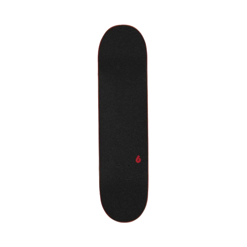 S3 Hawk Skull 2 8.25" Skateboard Complete - Red