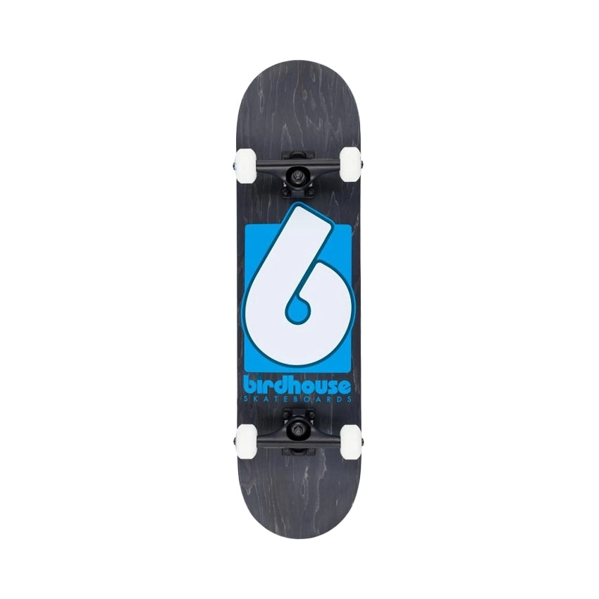 S3 B Logo 8.0" Skateboard Complete - Black/Blue
