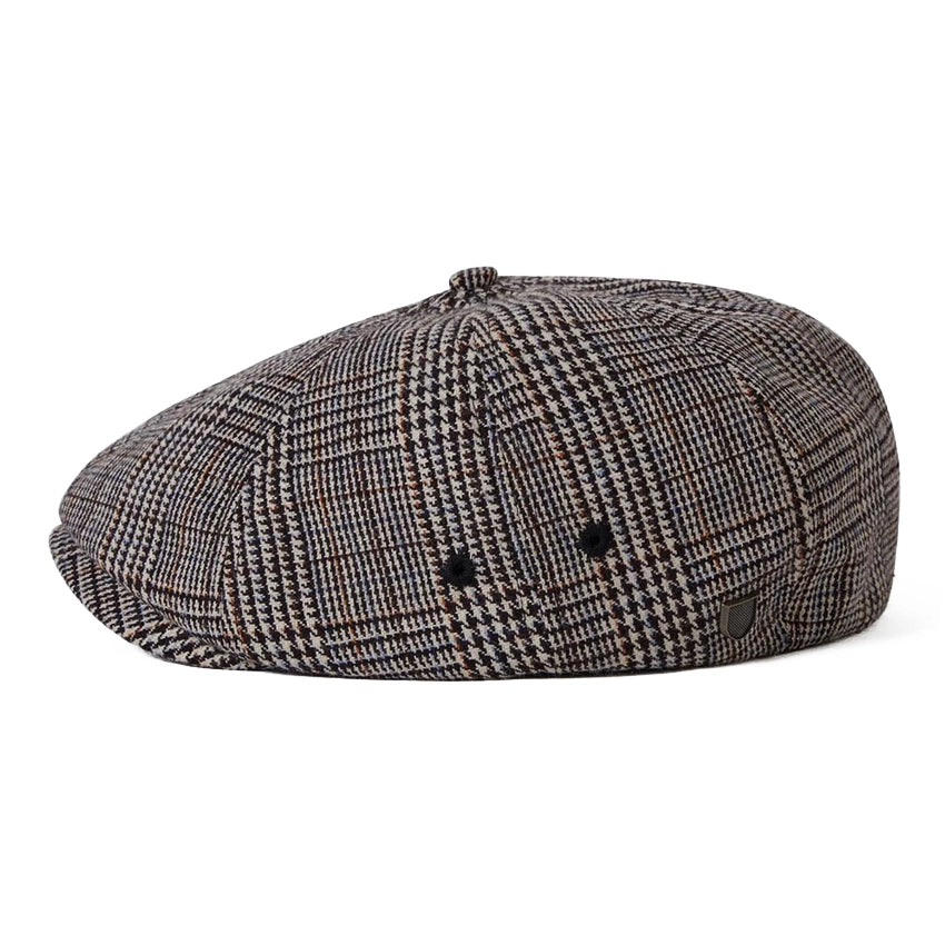 Brood Lightweight Snap Cap - Cream/Black/Orange/Light Blue