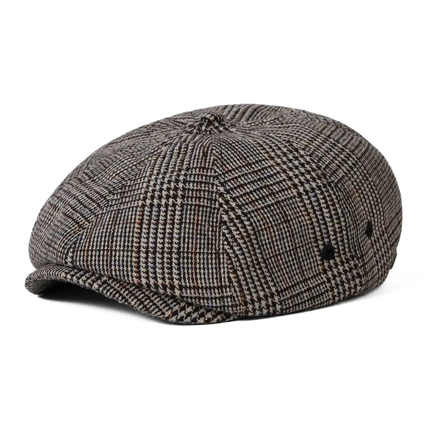 Brood Lightweight Snap Cap - Cream/Black/Orange/Light Blue