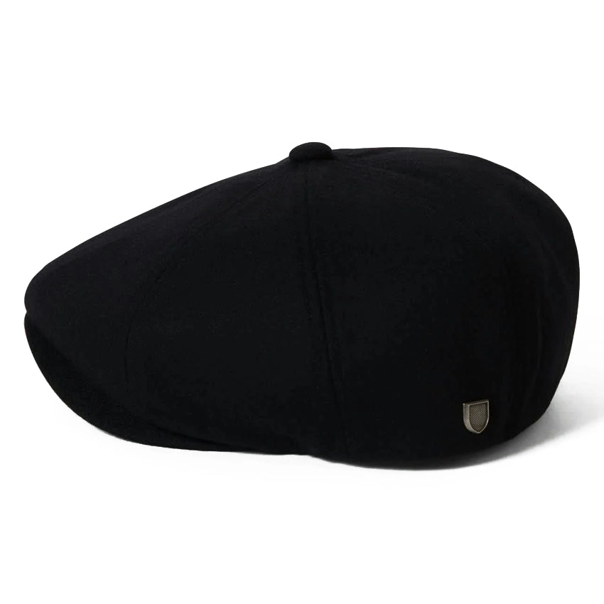 Brood Flannel Snap Cap - Black/Moss