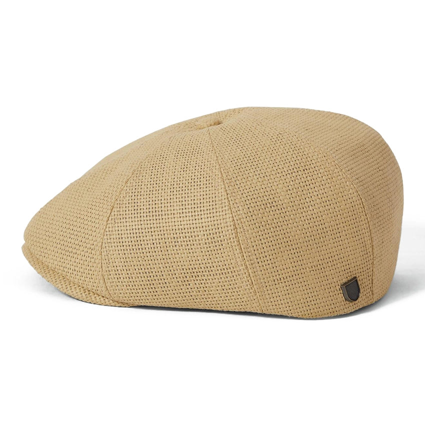 Brood Lightweight Snap Cap - Dark Tan Straw
