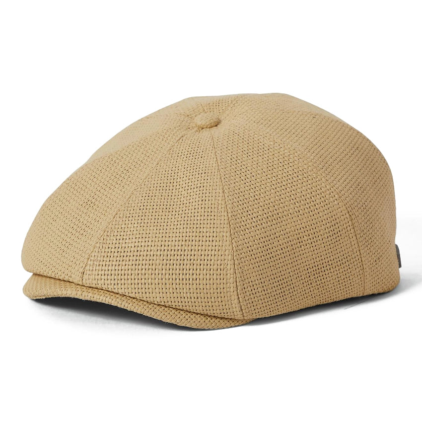 Brood Lightweight Snap Cap - Dark Tan Straw